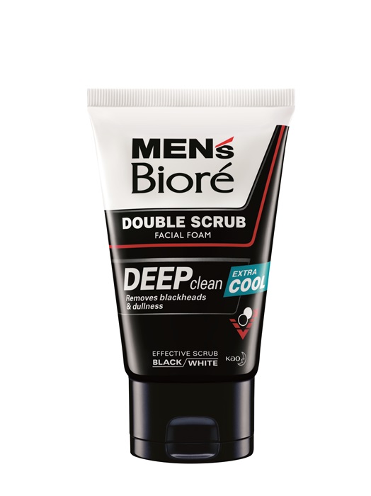 Men’s Biore Double Scrub Deep Clean Extra Cool