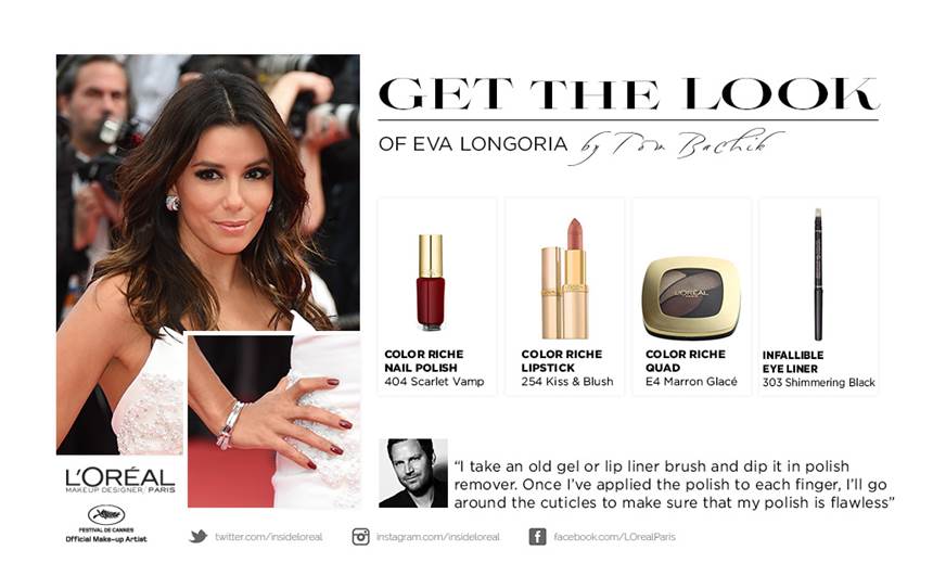 Eva Longoria makeup look