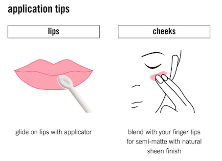 How to use lip and cheek tint