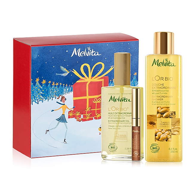 Melvita L’Or Bio Radiance Christmas Set