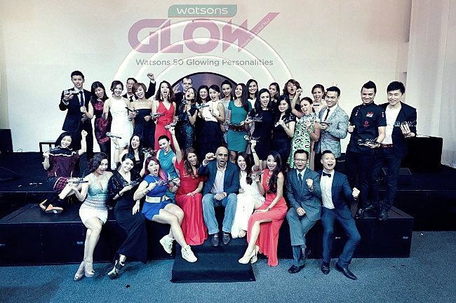 Top 50 Malaysian Personalities Awarded Watsons GLOW 50