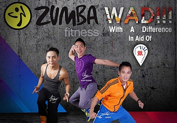 SWEAT AND SHAKE FOR CHARITY AT ZUMBA® WAD!!!