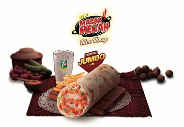 AUTHENTIC FLAVOURS IN THE NEW KFC MASAK MERAH RICE WRAP