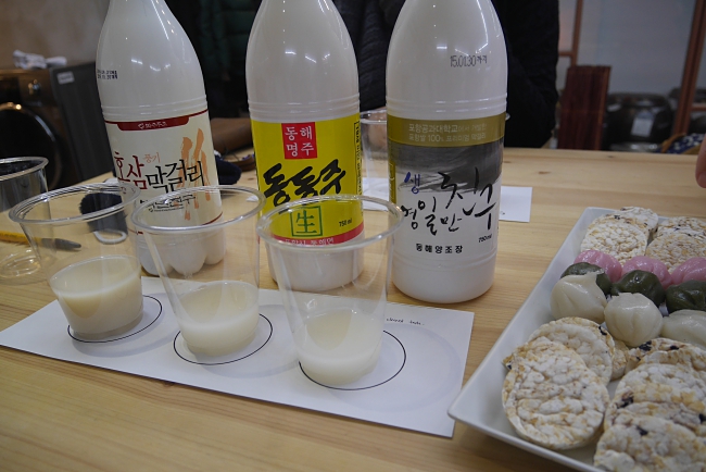 makgeolli Korean rice wine