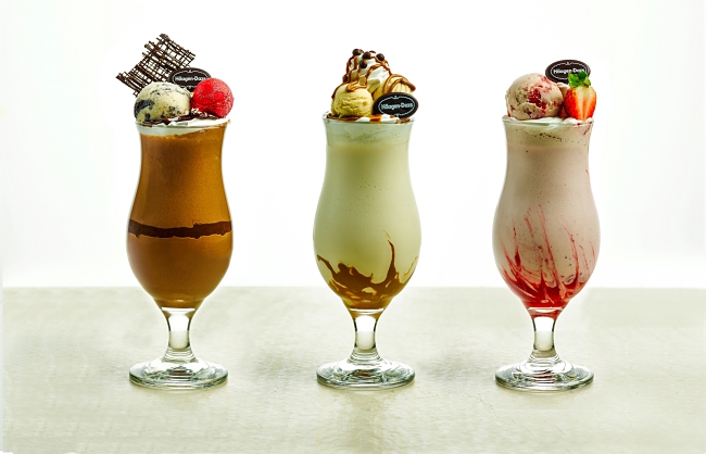 Haagen Dazs Ice Cream Drinks