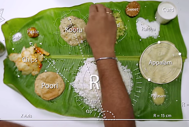 GUESS WHAT WE FOUND OUT ABOUT EATING BANANA LEAF RICE?!