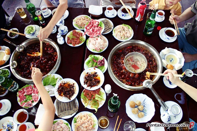 Sichuan hotpot