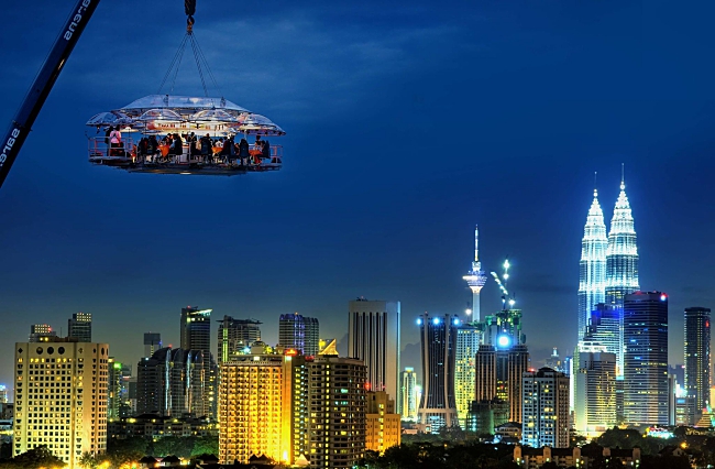 dinner in the sky malaysia