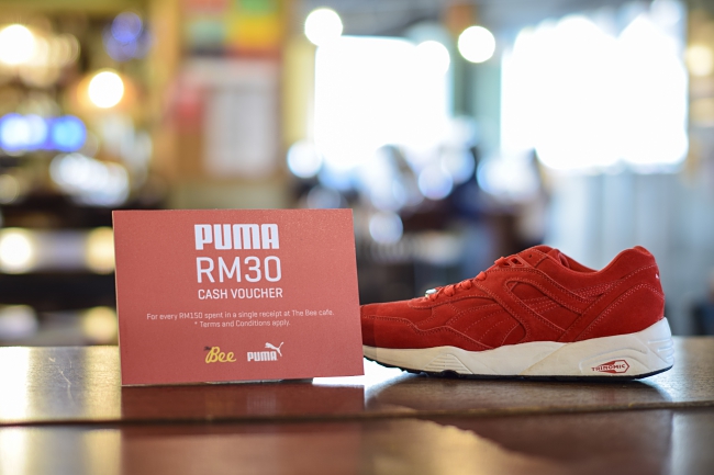 PUMA collaborates with favourite café