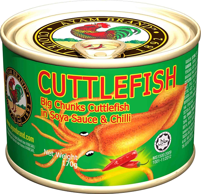 Ayam Brand™ Introduces Cuttlefish In Soya Sauce