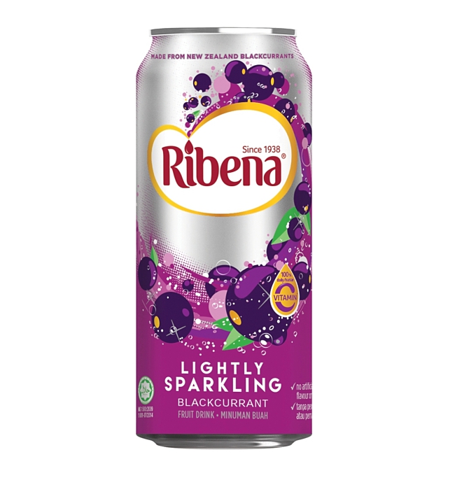 ALL-NEW SPARKLING RIBENA® CAN