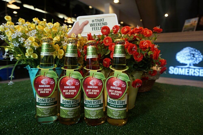 25,000 Bottles of FREE Somersby Apple Cider