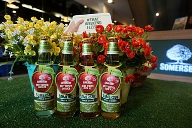 25,000 BOTTLES OF FREE SOMERSBY APPLE CIDER