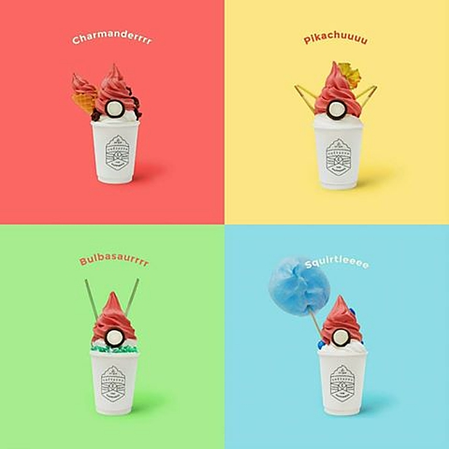 Pokemon Softsrve Ice Cream!