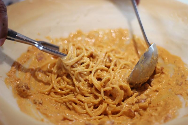 Cheese Wheel Pasta In Malaysia!