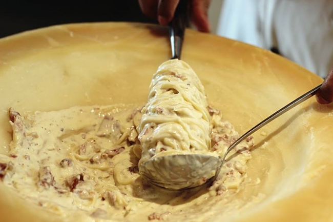 Cheese Wheel Pasta In Malaysia!