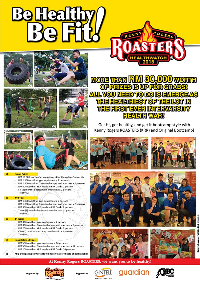 ROASTERS Health Watch returns for the 10th year running