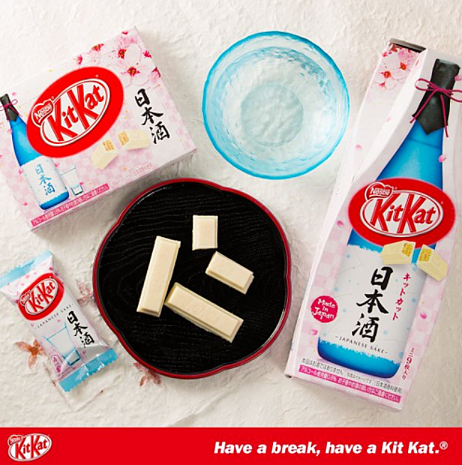 Japan’s Sake Kit Kat!