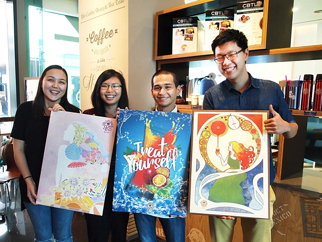 The Coffee Bean & Tea Leaf® Awards Winning Entries From Granita Art Jam Competition 