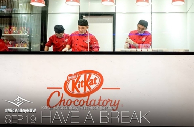 CUSTOMISE YOU OWN KITKAT IN MID VALLEY!