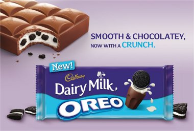 YOU CAN NOW FIND OREOS IN A BAR OF MILK CHOCOLATE!