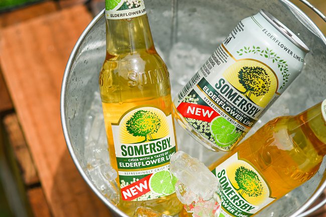 Savouring a #FloralTwist with Somersby Elderflower Lime