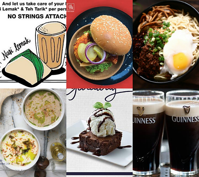 8 FREE FOOD & DRINKS FOR MALAYSIANS WHO ARE VOTING THIS COMING WEDNESDAY!