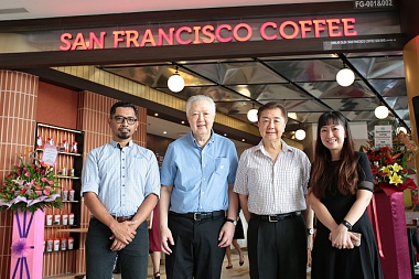 SAN FRANCISCO COFFEE ROASTING ITS GOOD JAVA FOR JOHOREANS!