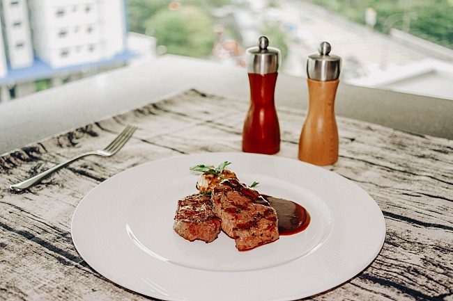 Brazilian Tenderloin at Chambers Grill Hilton Kuala Lumpur