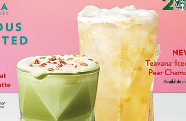 WELCOME THE NEW YEAR WITH BRAND-NEW TEAVANA™ TEA BEVERAGES!