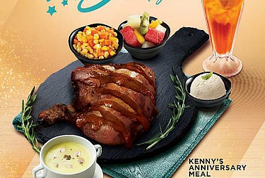 KENNY ROGERS ROASTERS UNVEILS THEIR NEW 25TH ANNIVERSARY MEAL