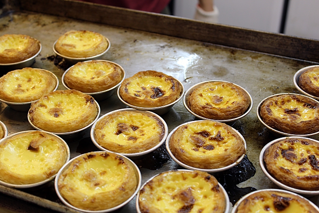 Macau egg tarts