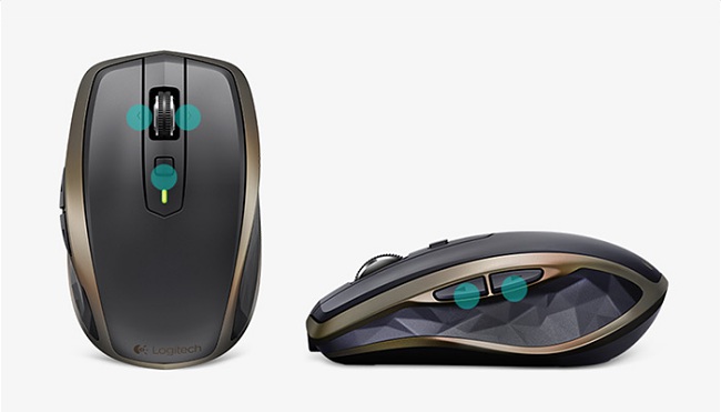 Logitech MX Anywhere 2 Wireless Mobile Mouse 