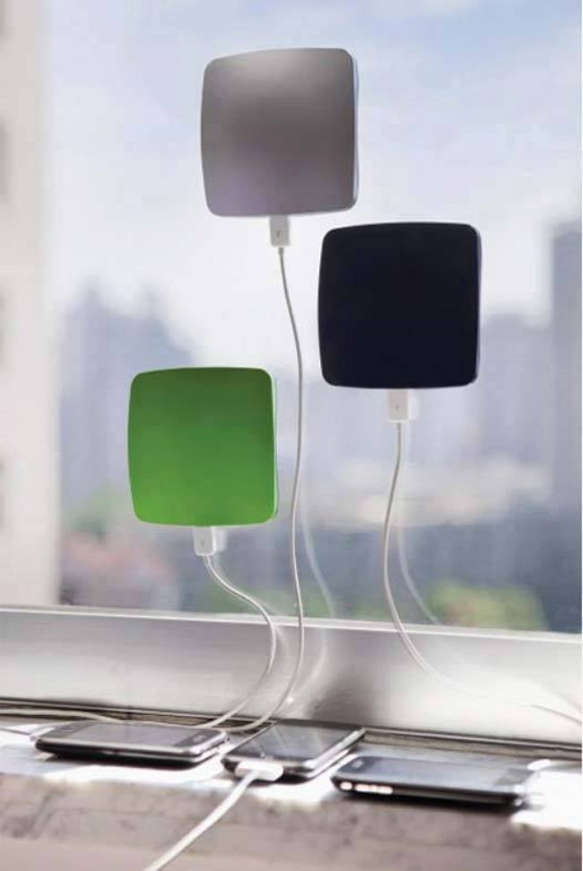 Window Mounted Solar Powerbanks