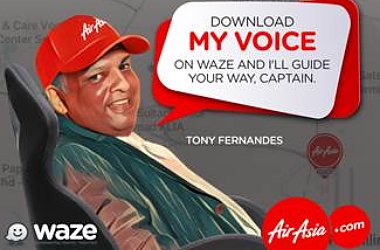 TONY FERNANDEZ VOICE IS ON WAZE!