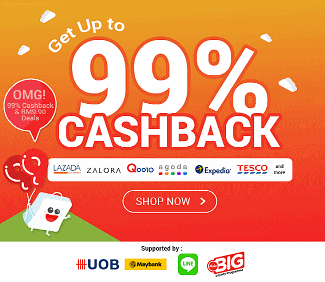 Up to 99% Cashback and RM9.9 deals await shoppers on 9 September