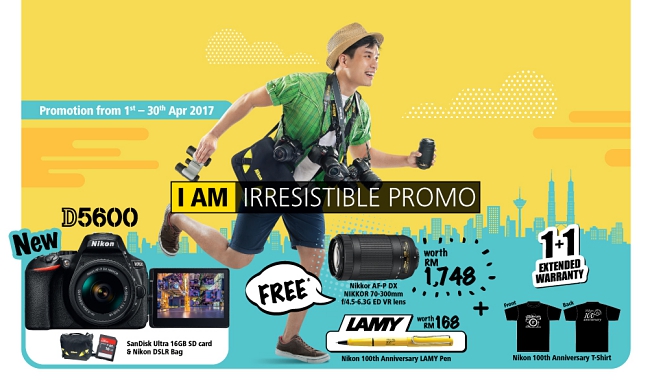 Nikon I AM IRRESISTIBLE Promo!