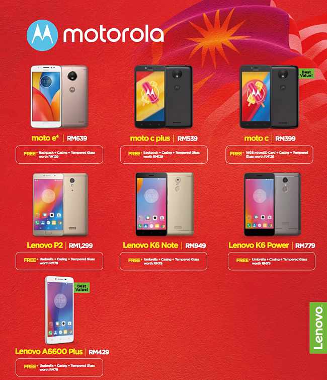 Buy A New Smartphone & Redeem Instant Free Gifts Worth Up to RM947