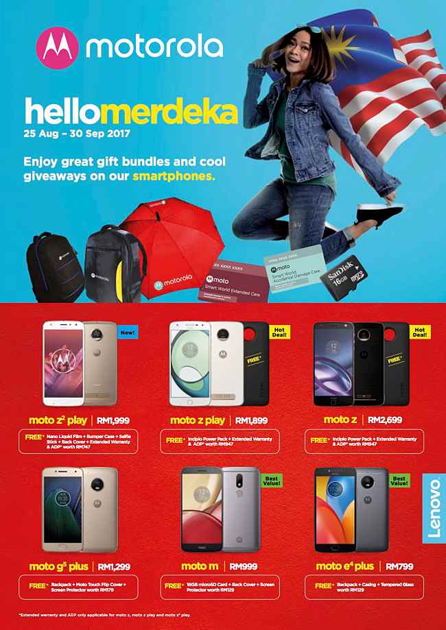 Buy A New Smartphone & Redeem Instant Free Gifts Worth Up to RM947