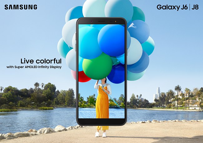 The New Galaxy J8 and J6: Live Colourfully!