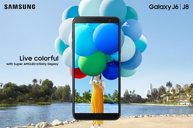 THE NEW GALAXY J8 AND J6: LIVE COLOURFULLY!