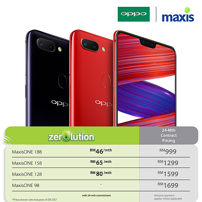 Get OPPO R15 Pro For As Low As RM46/month!