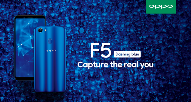 Feeling the love this Valentine’s Day with OPPO F5 Dashing Blue Edition