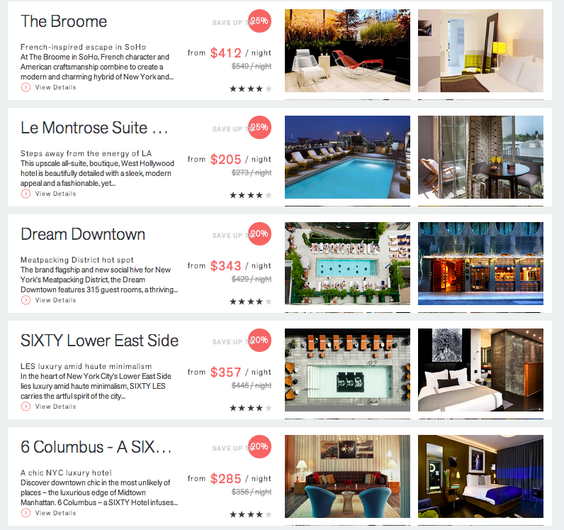 Hotelied discounts