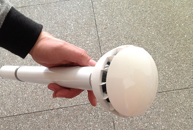 Air umbrella prototype