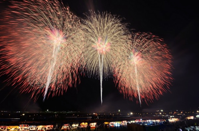 Japan largest Firework competition festival