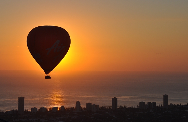 Hot air balloon Gold Coast