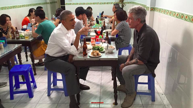 Here’s The Exact Location Where Obama Ate In Hanoi With Anthony Bourdain