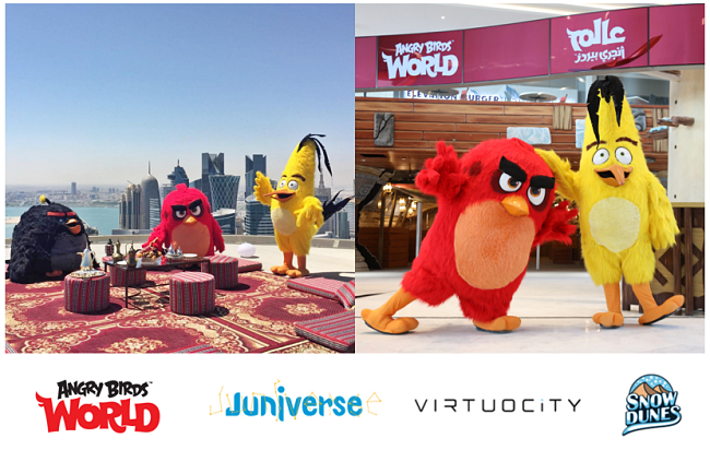 World’s First ANGRY BIRDS WORLD Entertainment Park Opens In Qatar!