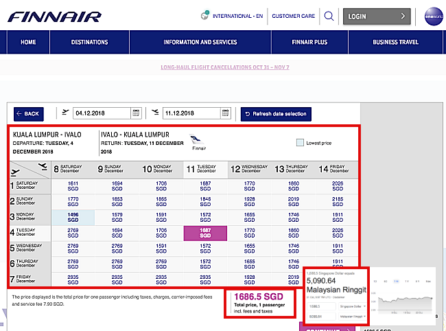 Find Cheapest Flight To Finland With Finnair!